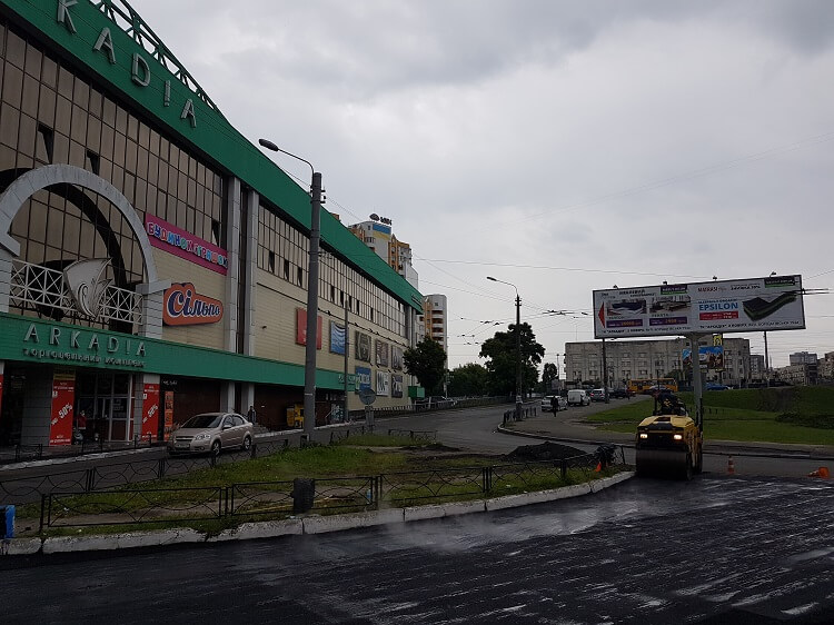 методы укладки асфальта